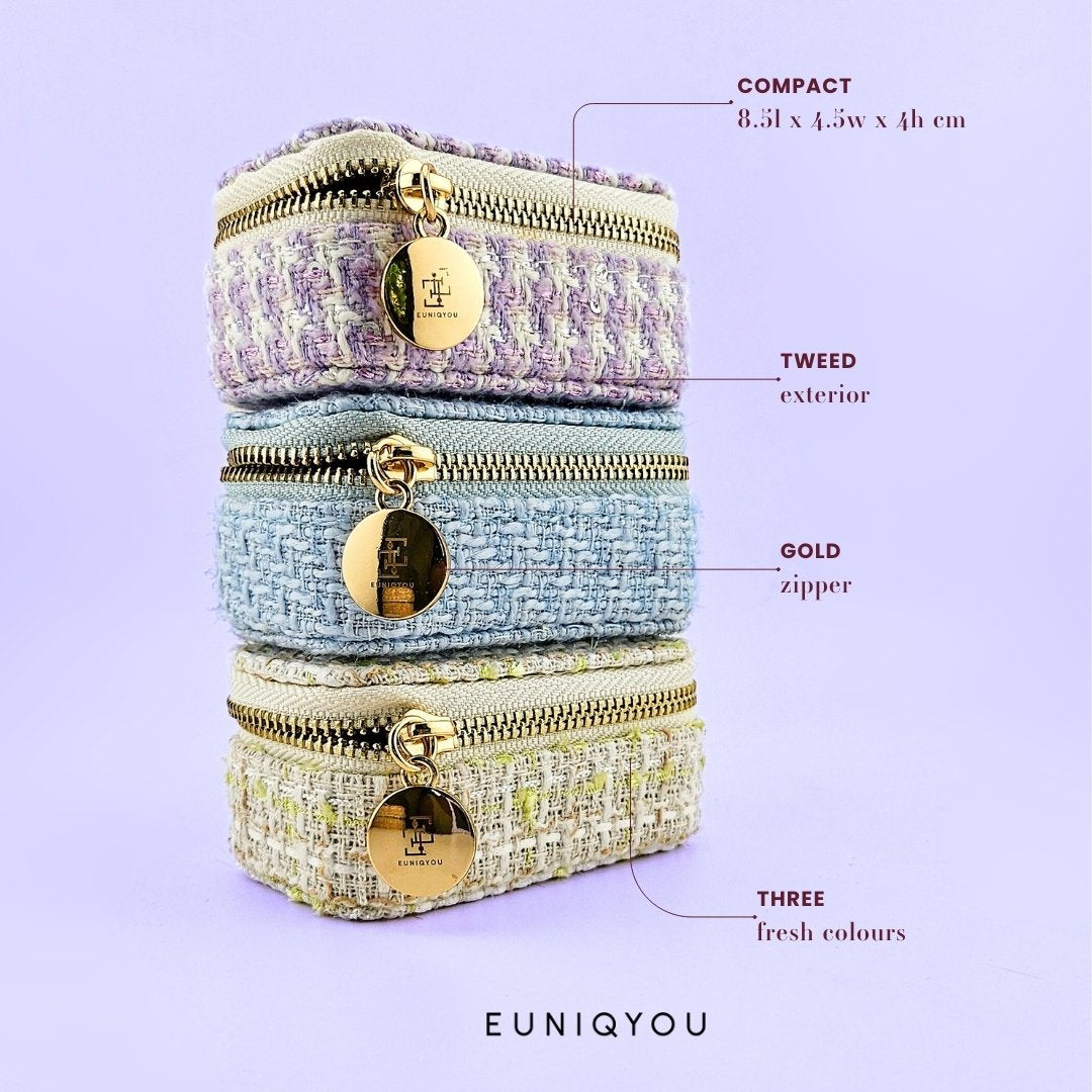 Mini Tweed Jewellery Case