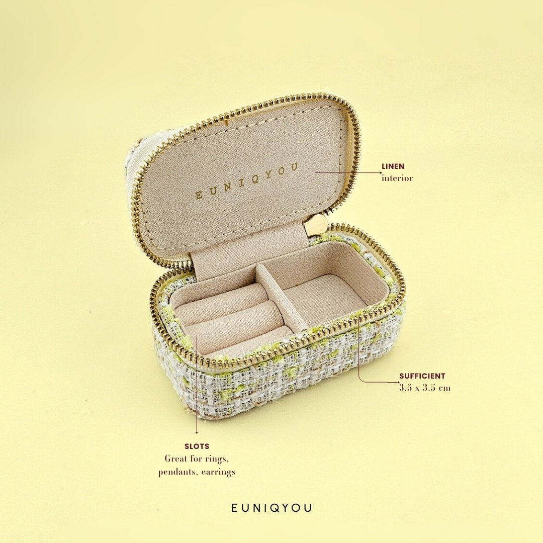 Mini Tweed Jewellery Case