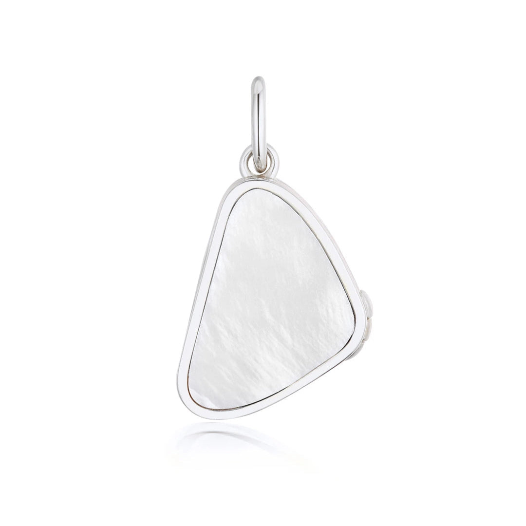 Salamis Wing Locket - Initial (opt)