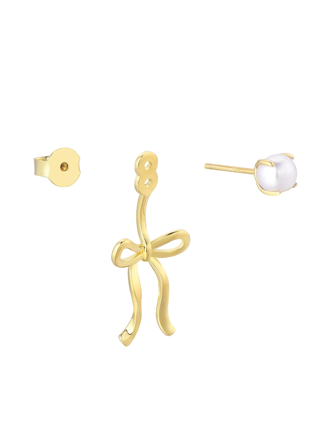 Poise & Bow Ear Charms