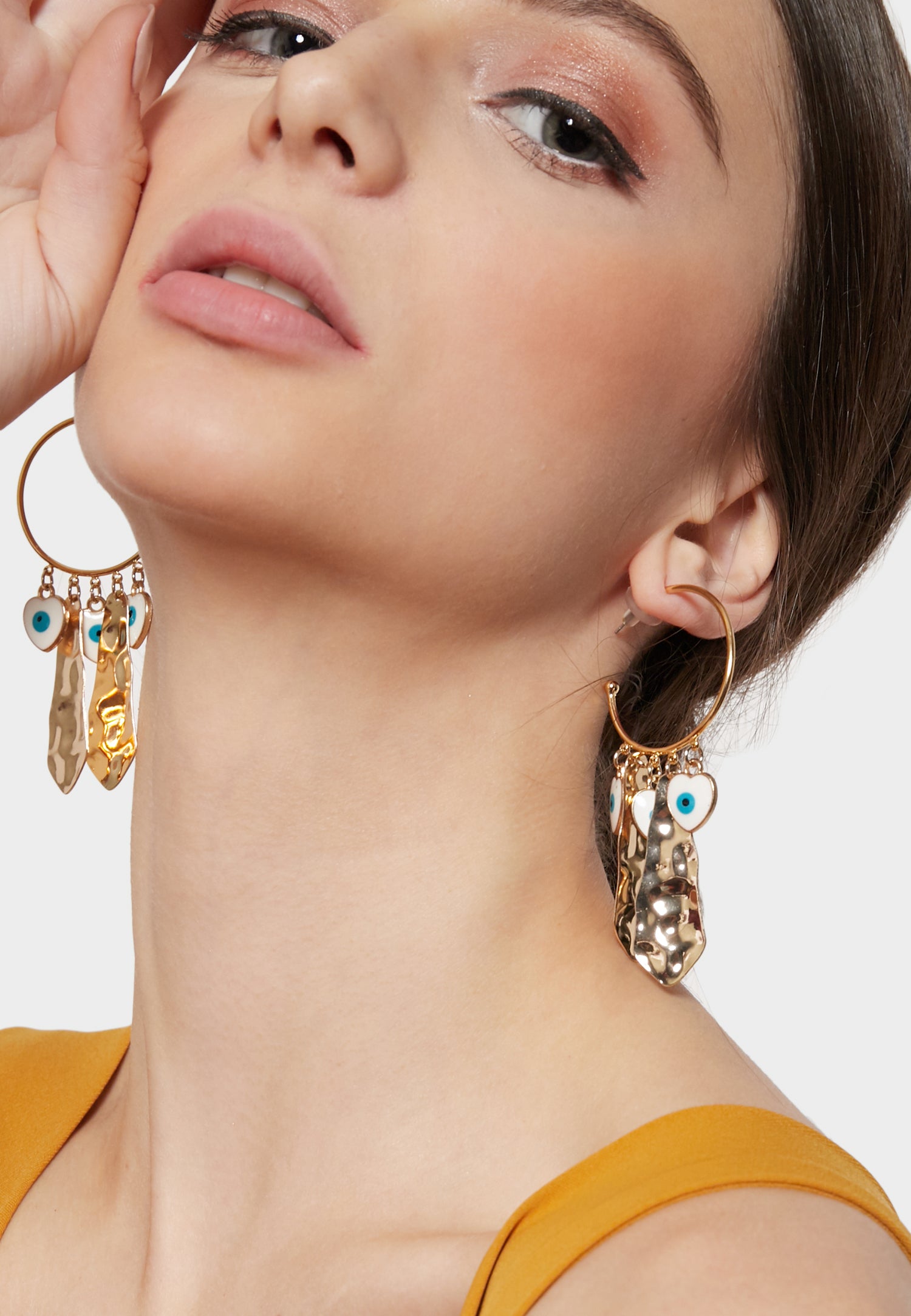 Evil Eye Statement Earrings