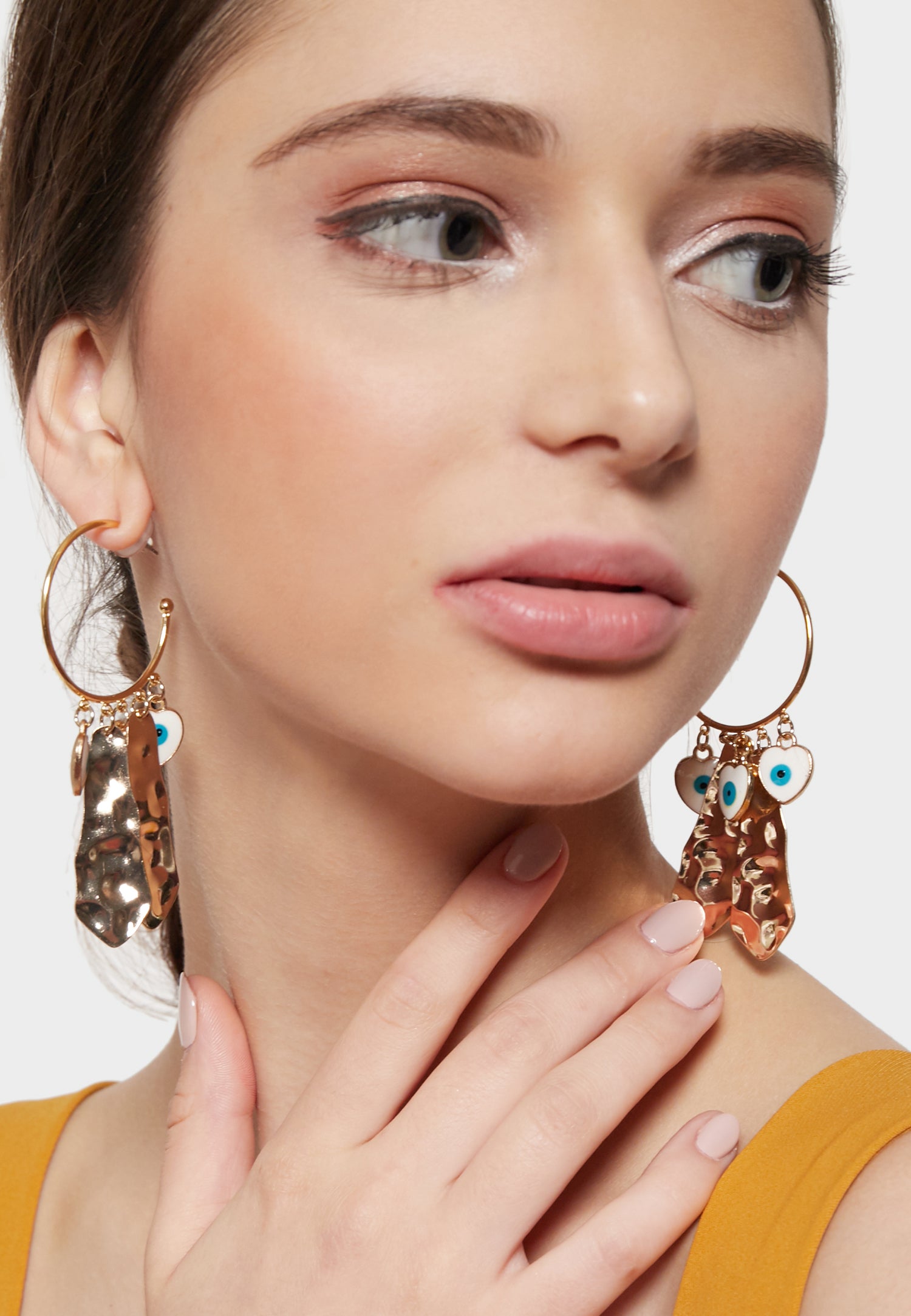 Evil Eye Statement Earrings