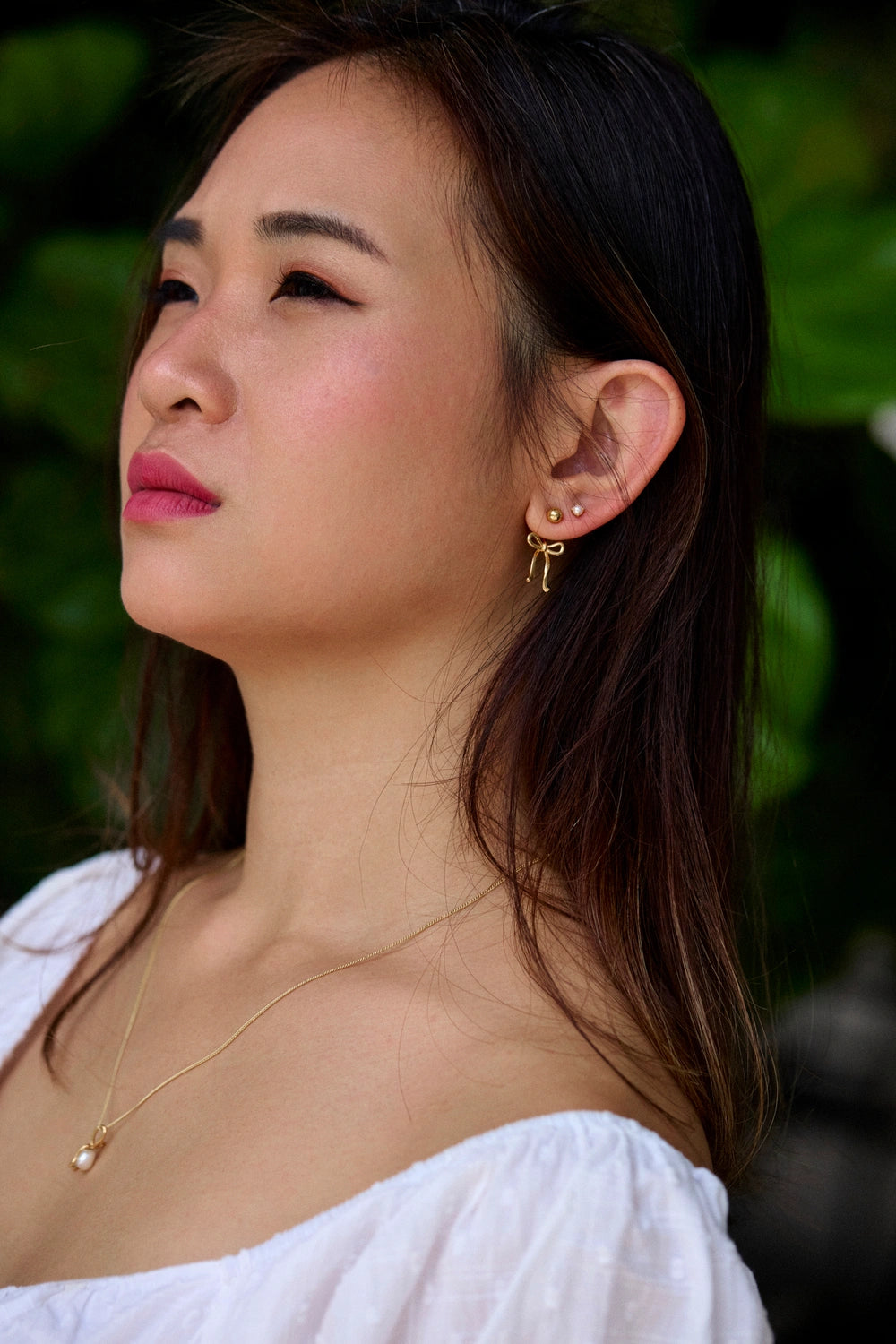 Poise & Bow Ear Charms