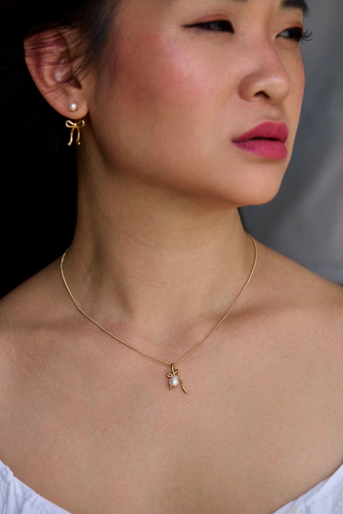 Poise & Bow Ear Charms