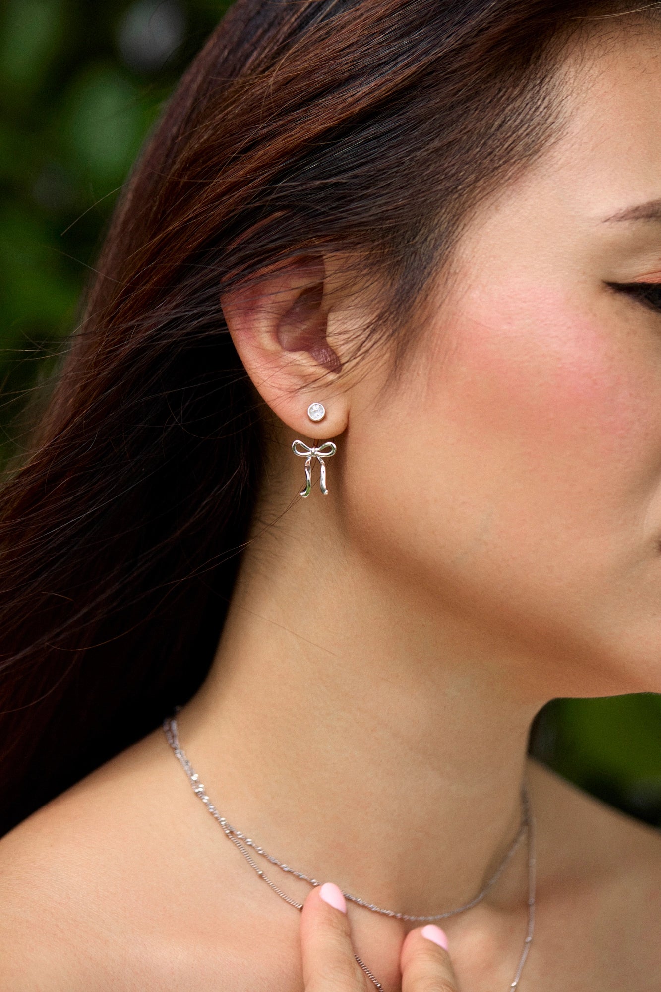 Poise & Bow Ear Charms