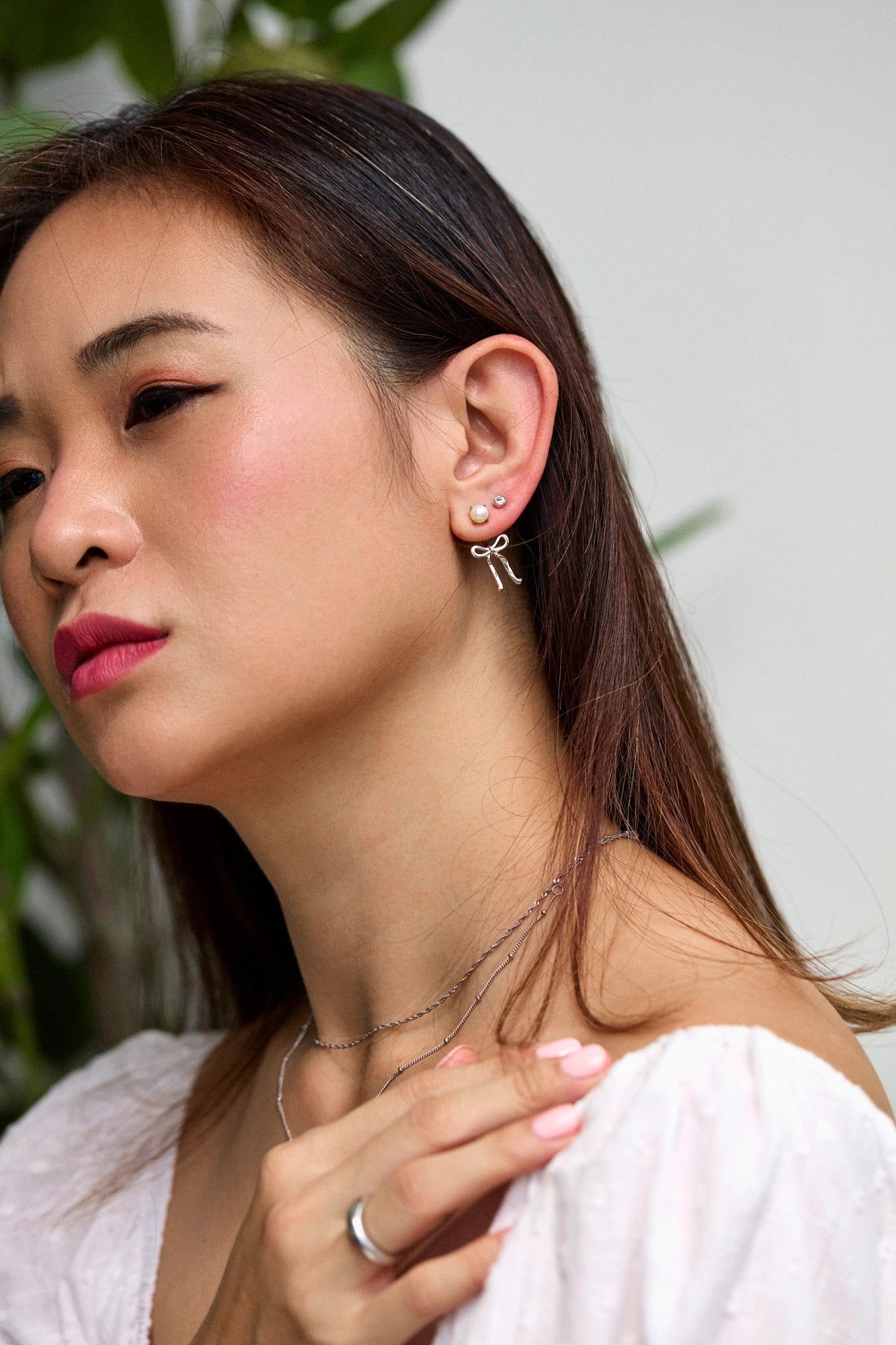 Poise & Bow Ear Charms
