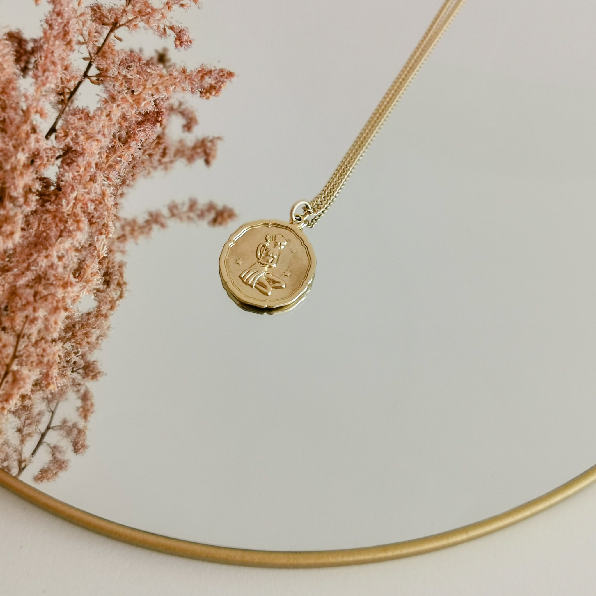 Zodiac Coin Necklace