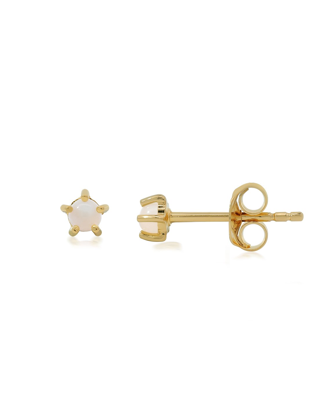 June Birthstone Ear Studs