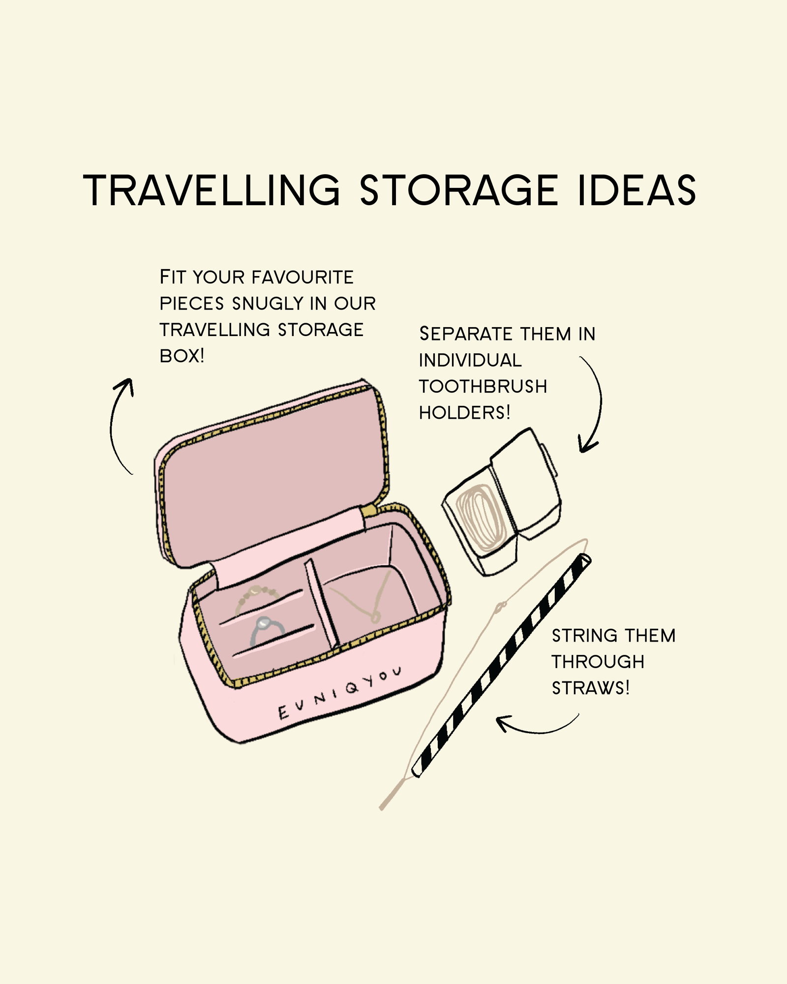 Vegan Leather Jewellery Case