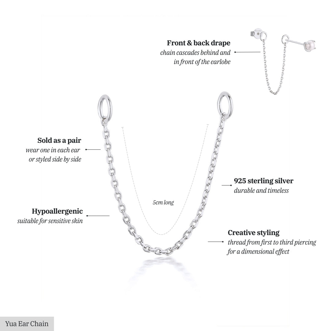 Yua Earring Chain