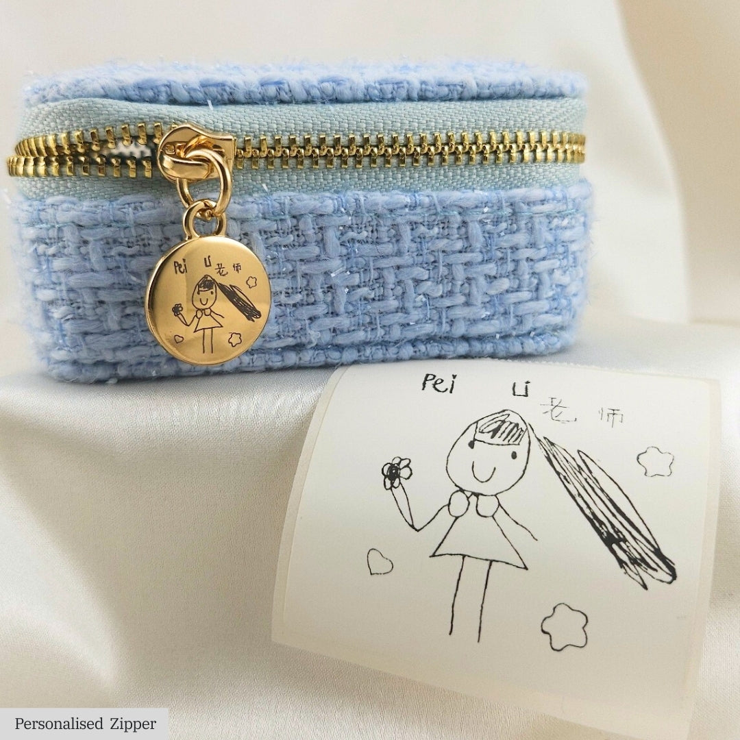 Mini Tweed Jewellery Case