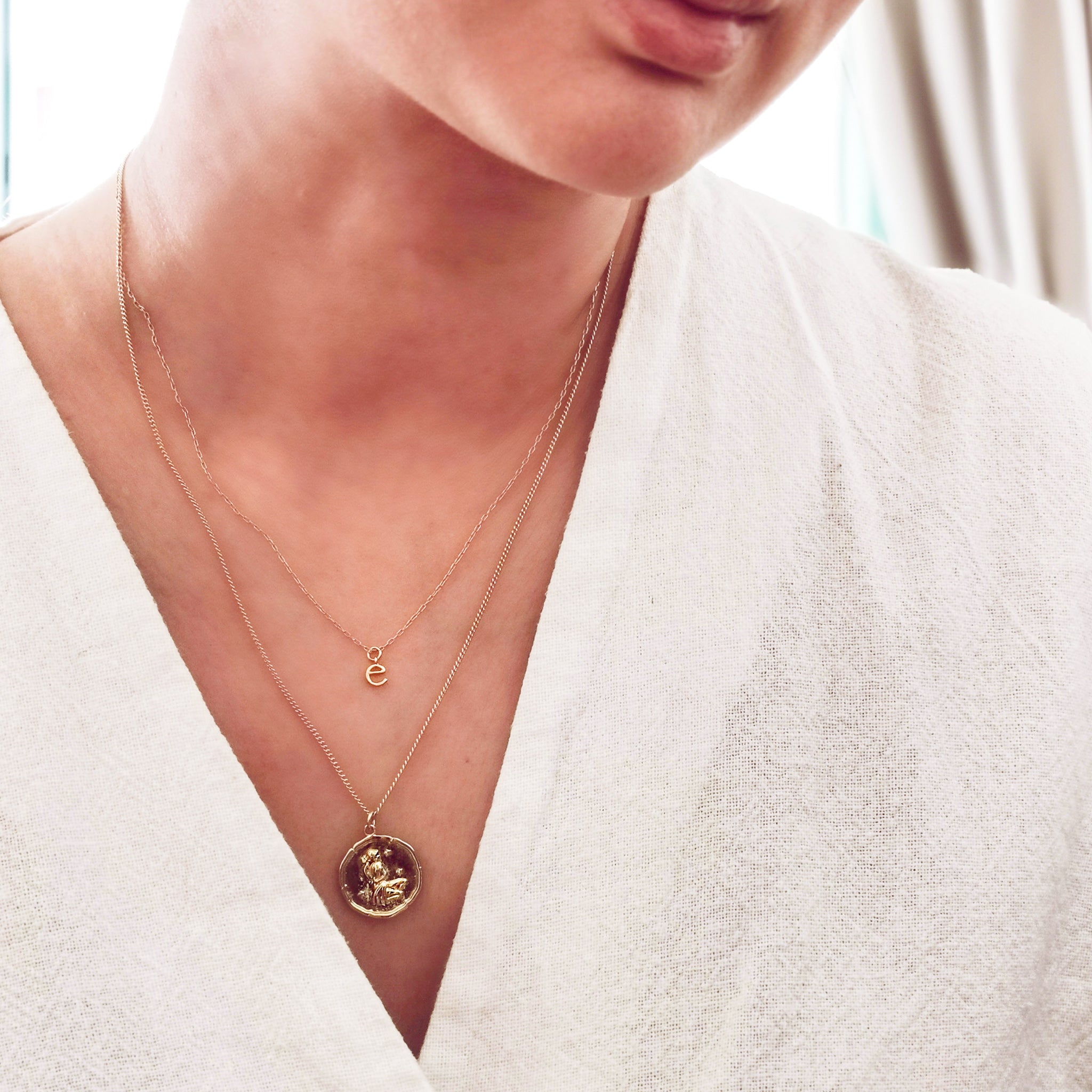 Zodiac Coin Necklace