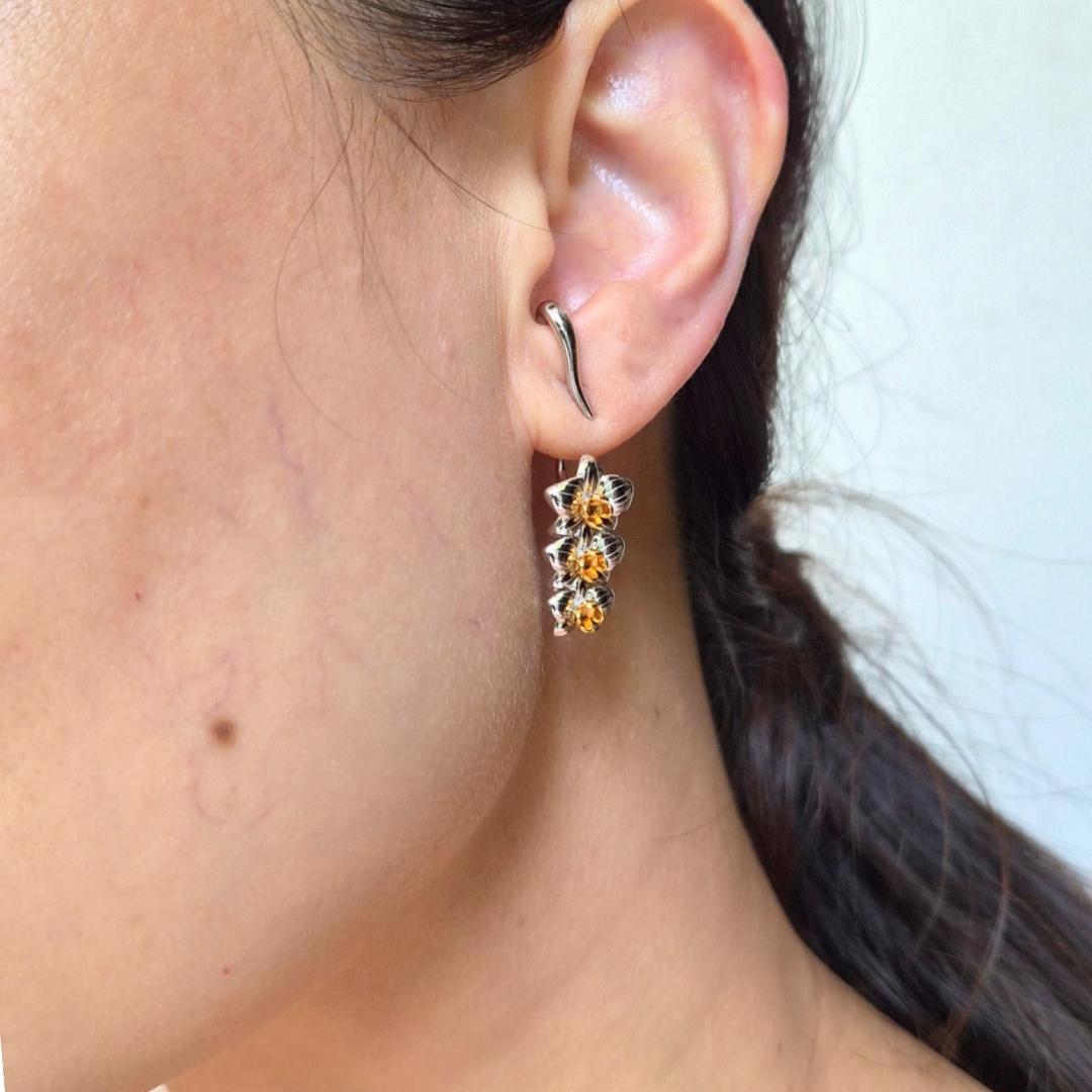 Cascade Orchid Ear Charms