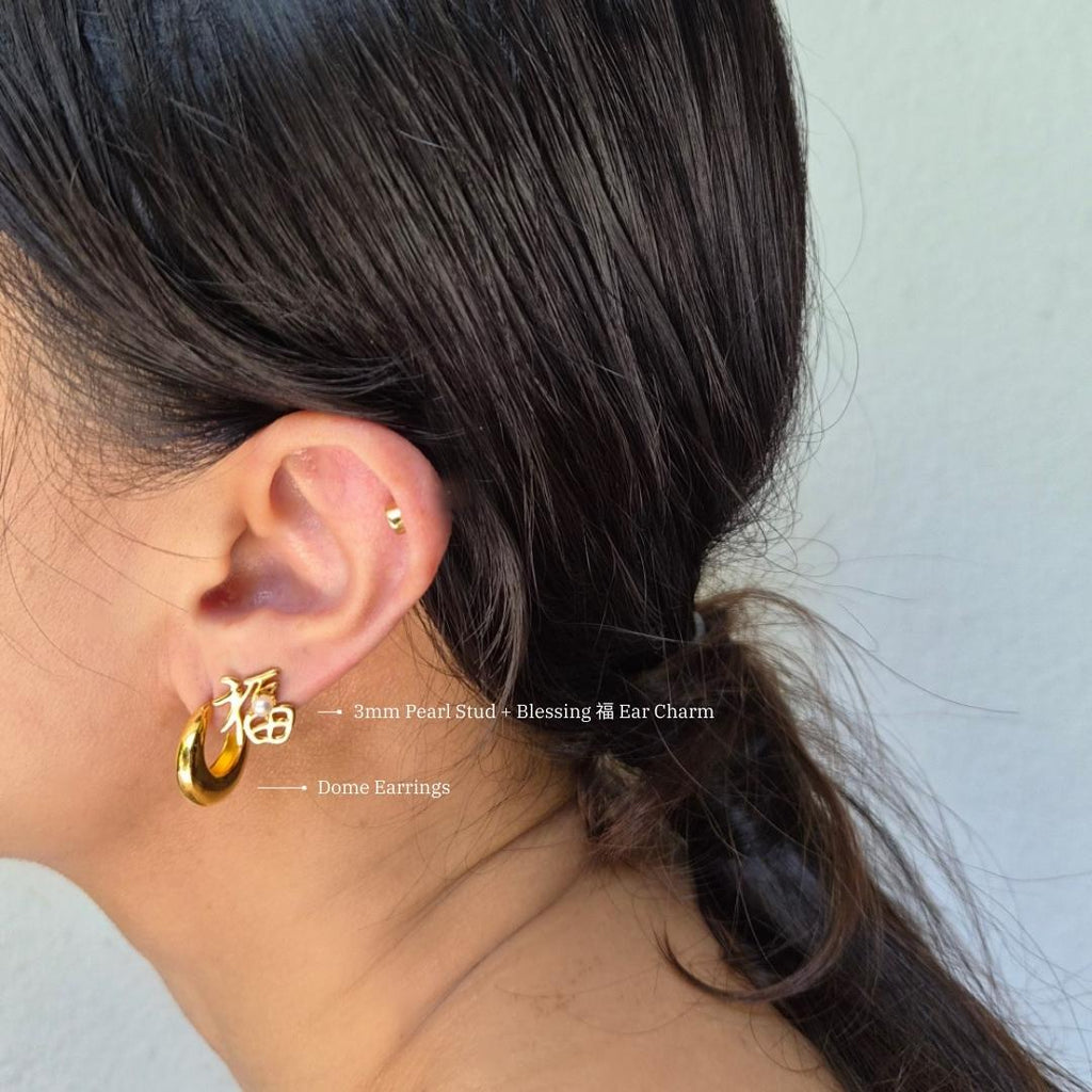 Dome Earrings
