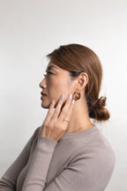 XL Dome Earrings