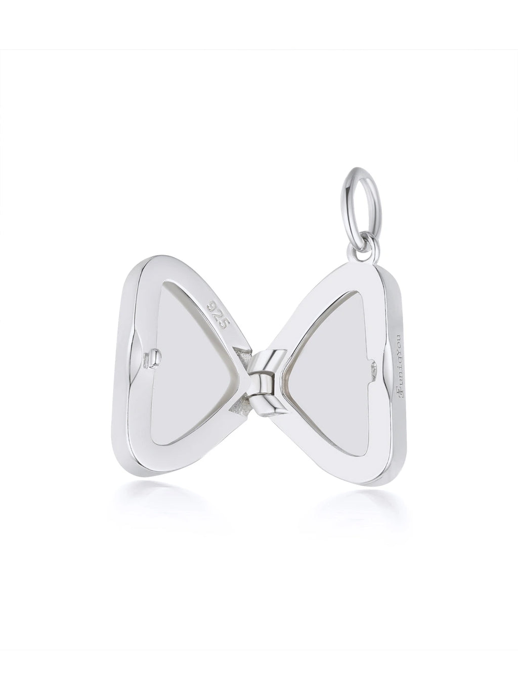 Salamis Wing Locket - Initial (opt)