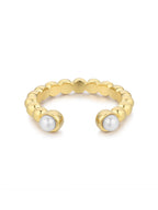 Lumina Pearl Open Ring