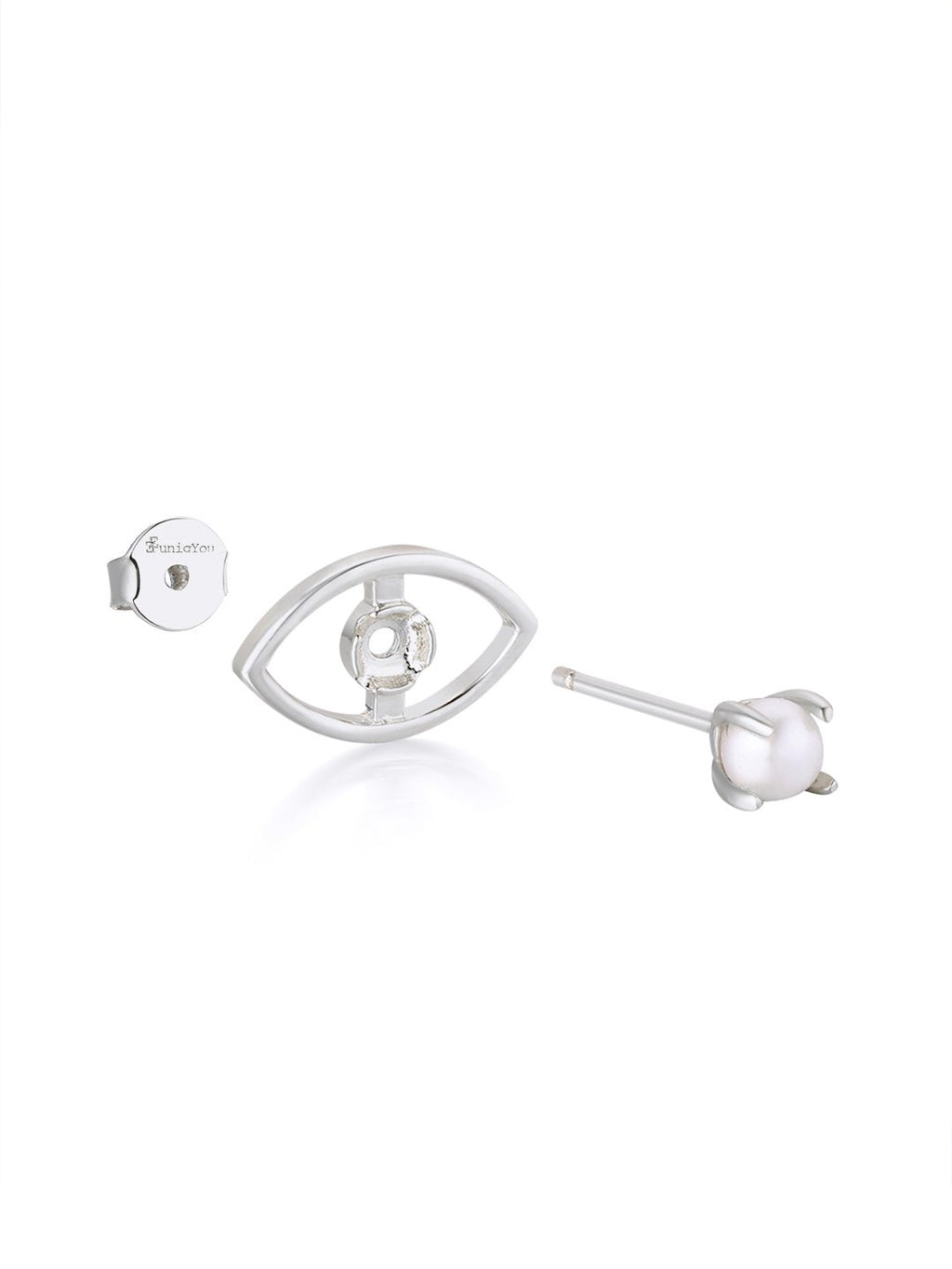 Oculus + Pearl Stud