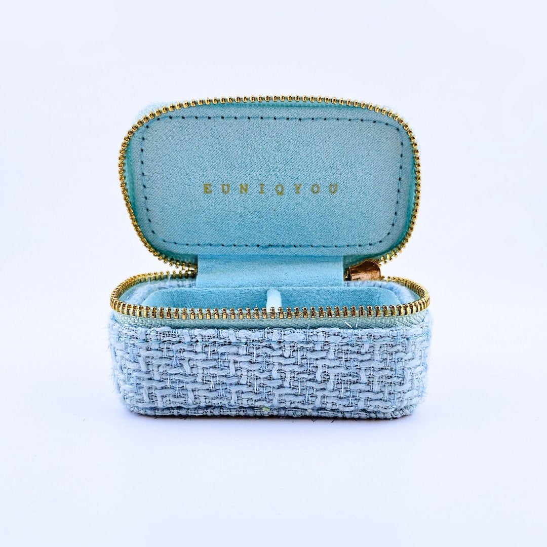 Mini Tweed Jewellery Case