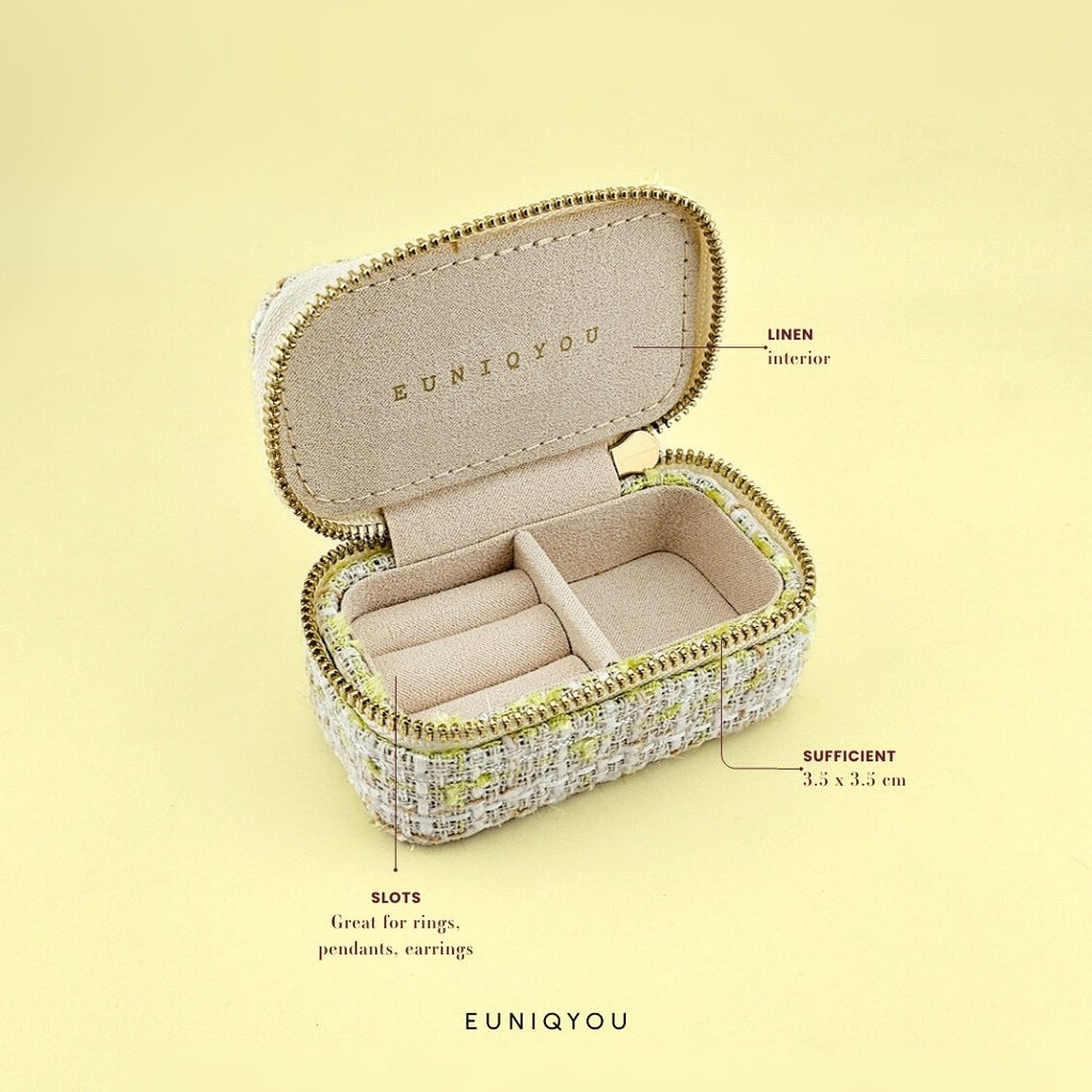 Mini Tweed Jewellery Case