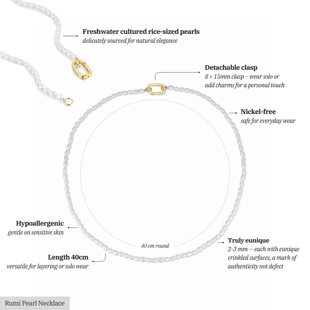 Rumi Pearl Necklace