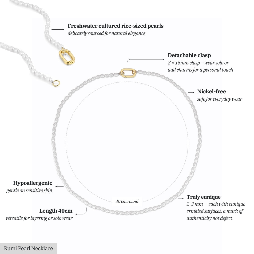 Rumi Pearl Necklace