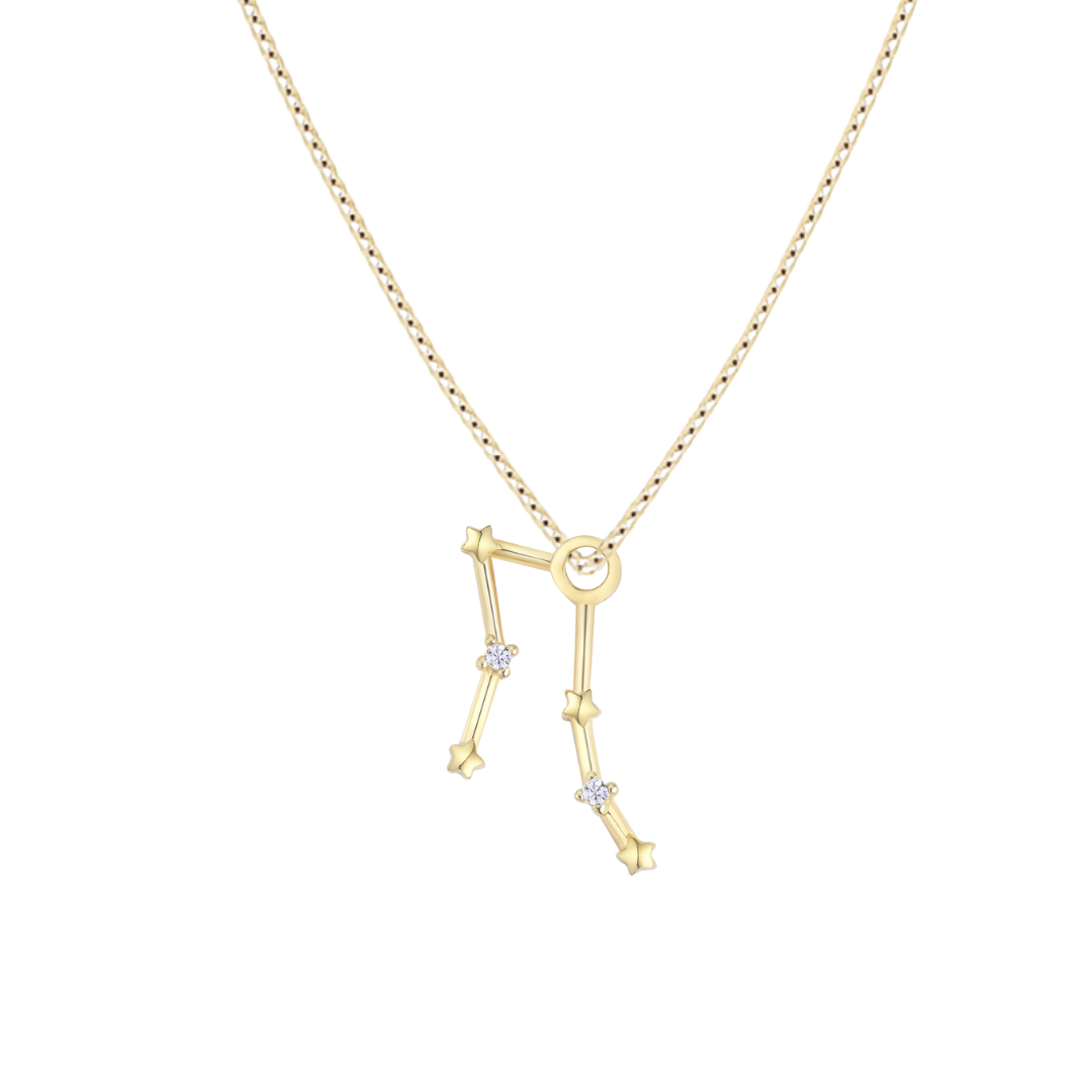 Aquarius Star Constellation Necklace