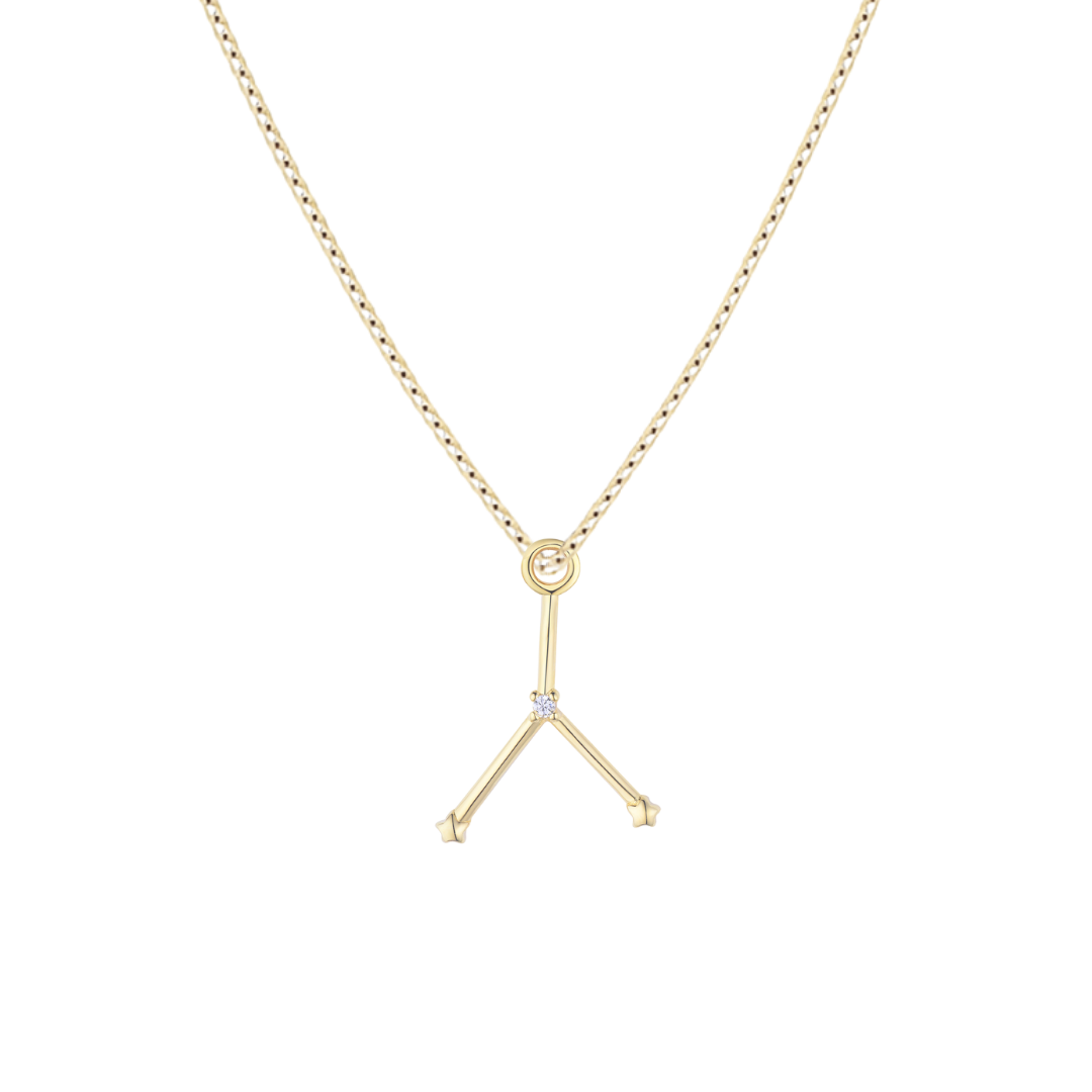 Cancer Star Constellation Necklace