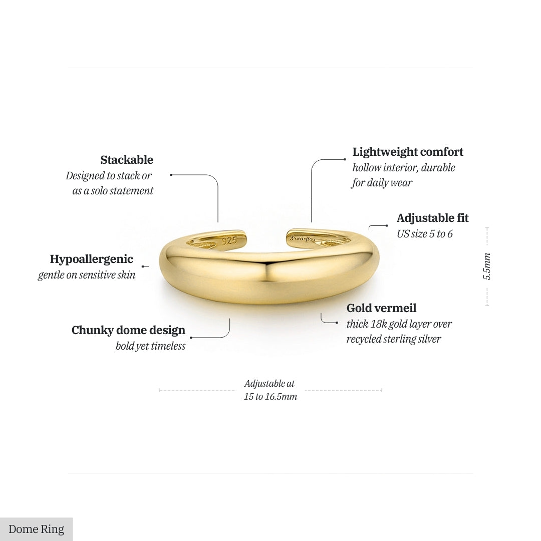 Dome Adjustable Ring