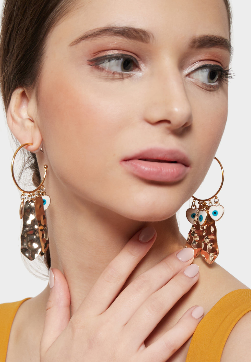 Evil Eye Statement Earrings