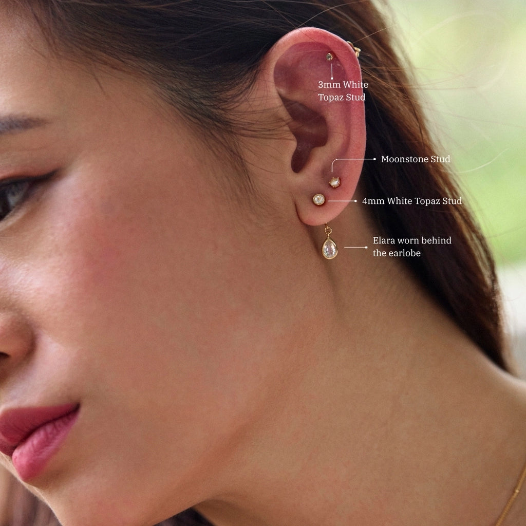 Elara 2-in-1 Ear Charm Pendant