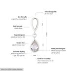 Elara 2-in-1 Ear Charm Pendant