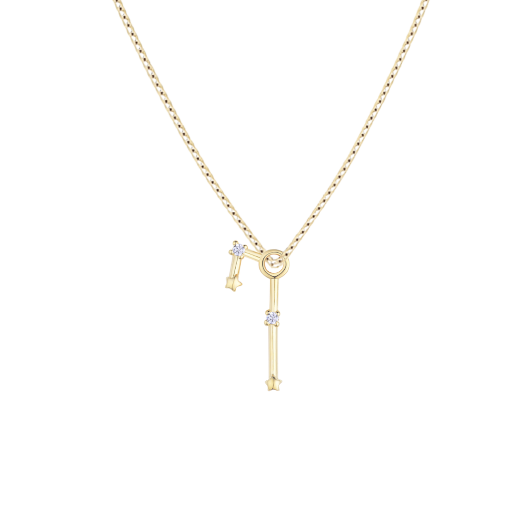 Gemini Star Constellation Necklace