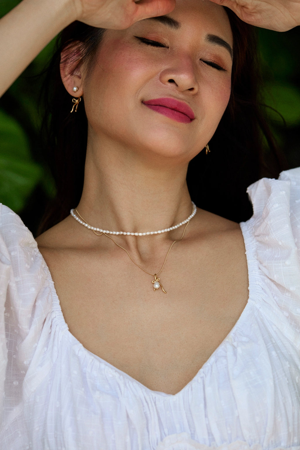 Poise & Bow Pendant