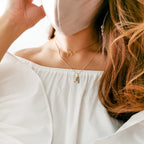 Rainbow Initial Necklace