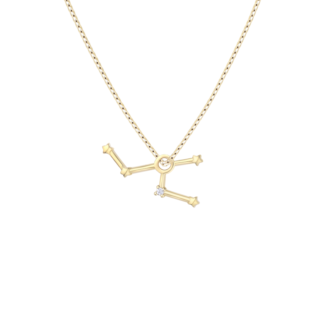 Leo Star Constellation Necklace