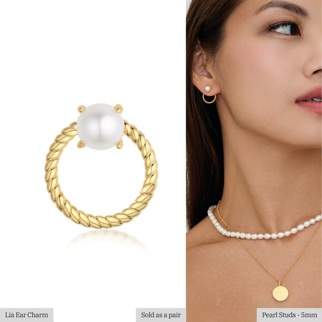 Pearl Studs - 5mm