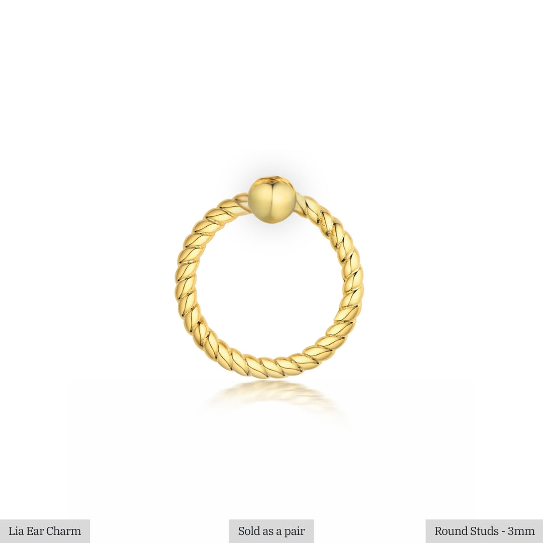 Round Studs - 3mm