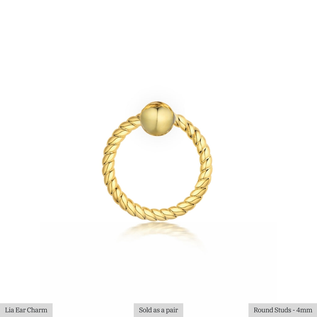 Round Studs - 4mm