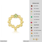 Aug - Peridot Studs