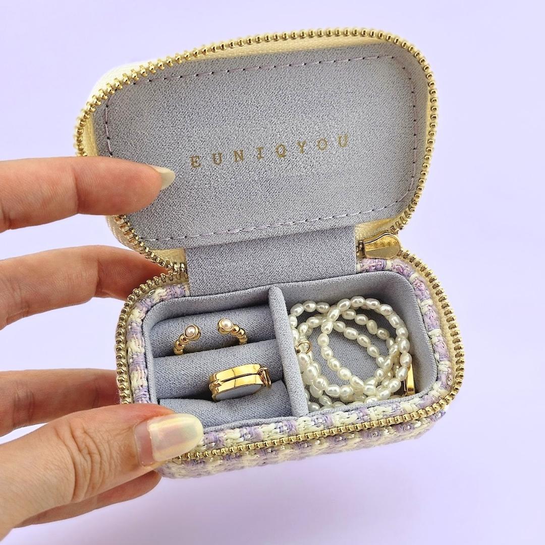 Mini Tweed Jewellery Case