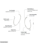 Nova Ear Hoop Charms