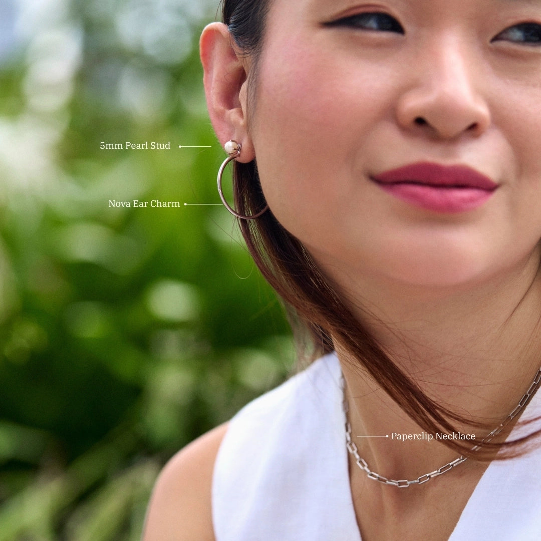 Nova Ear Hoop Charms