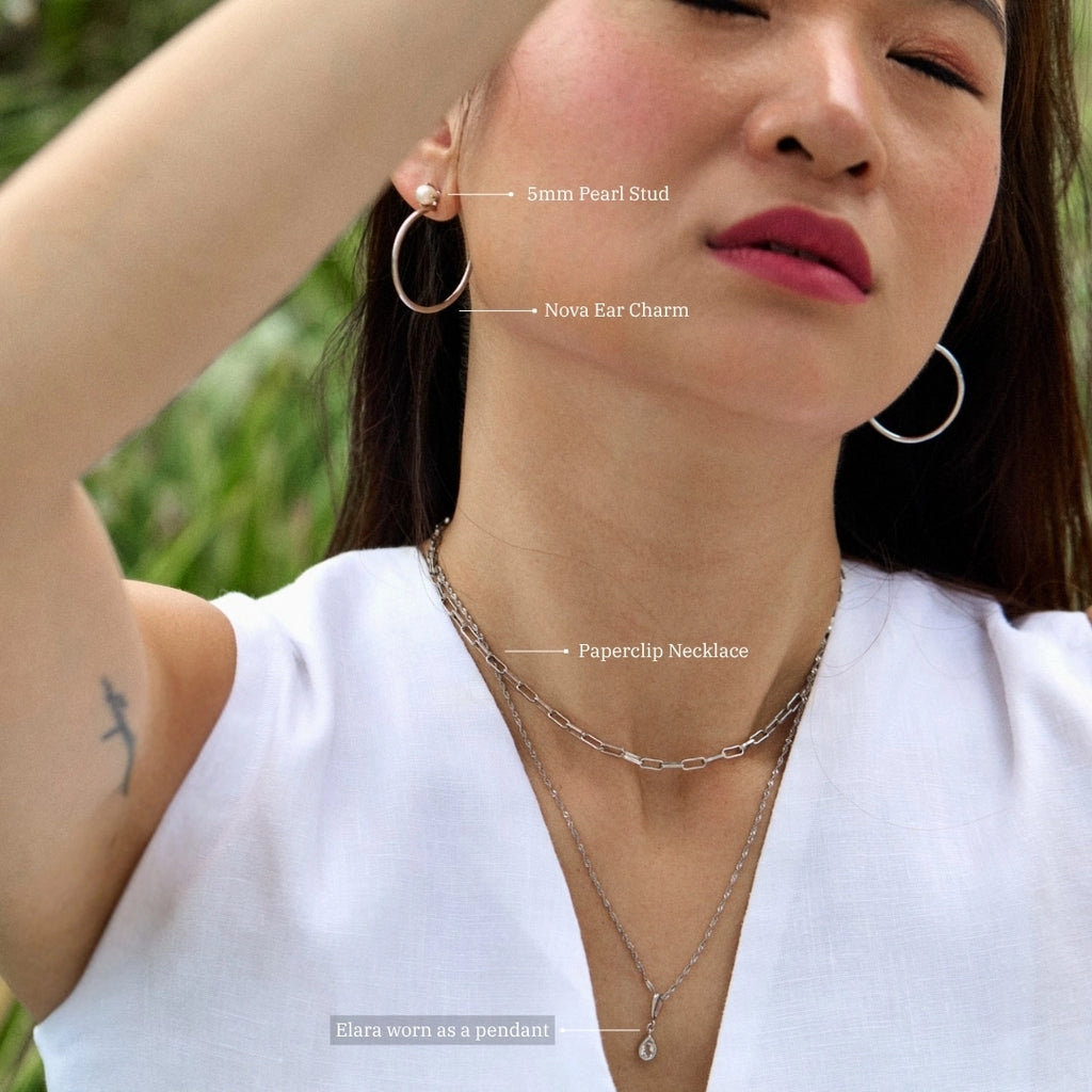 Nova Ear Hoop Charms