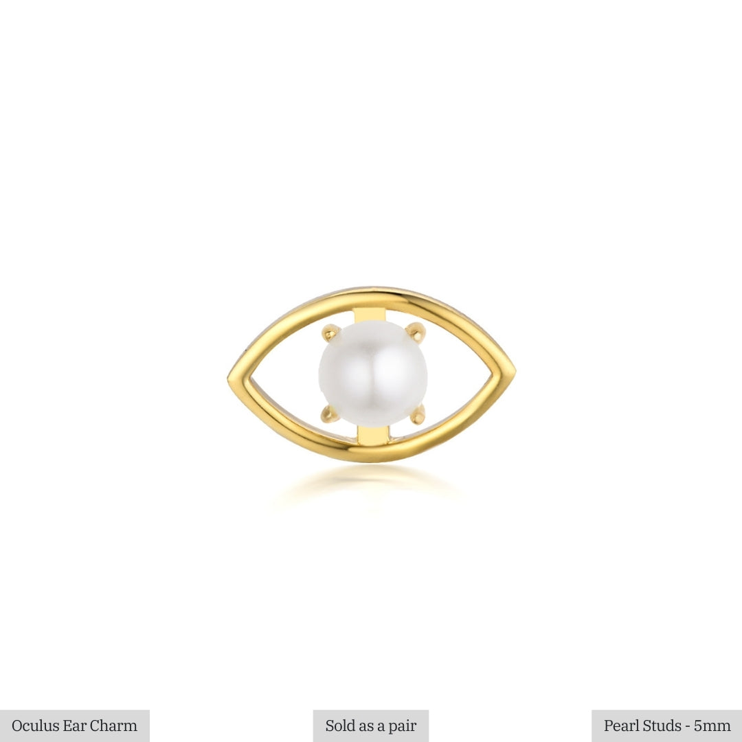 Pearl Studs - 5mm