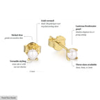 Pearl Ear Studs