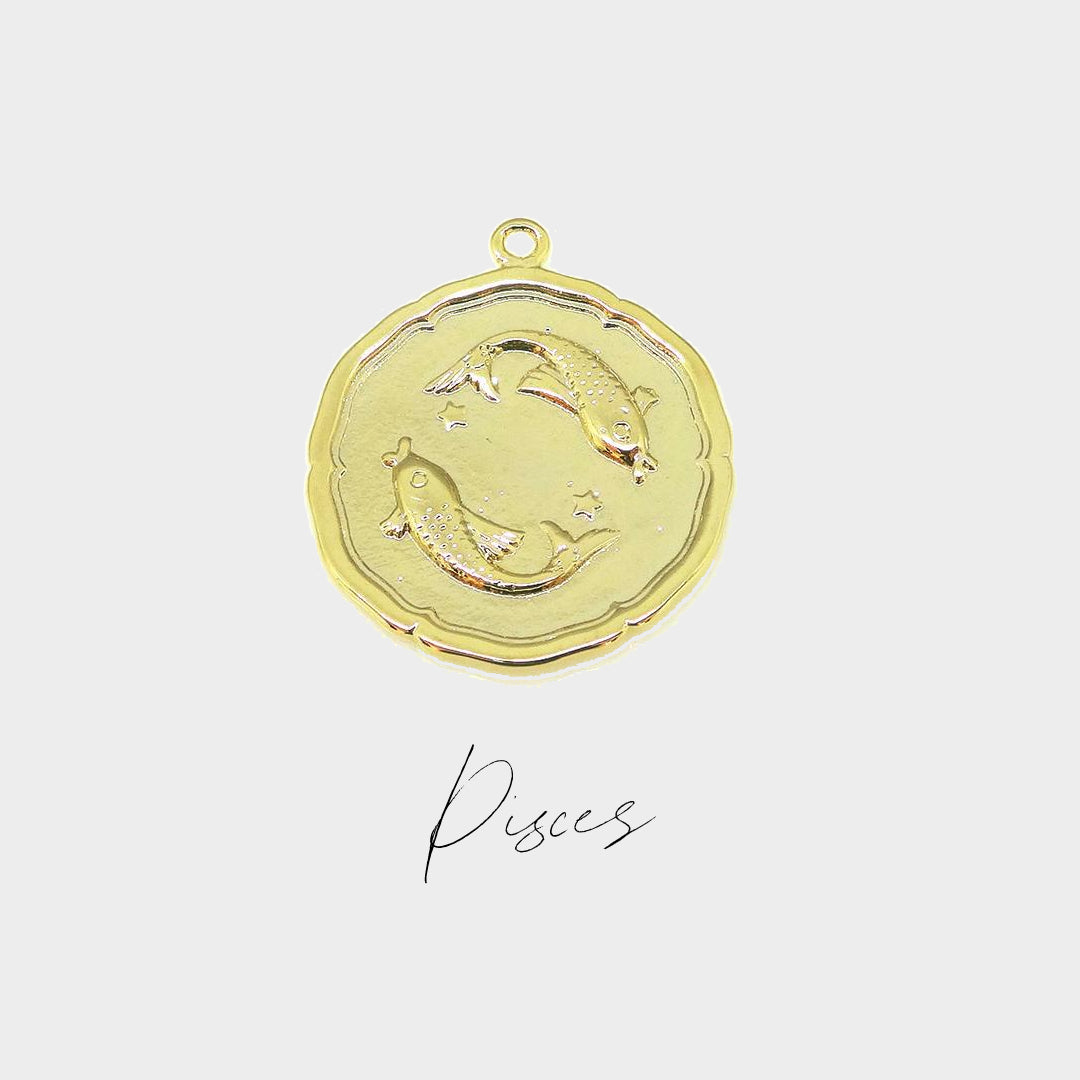 Zodiac Coin Necklace
