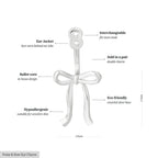 Poise & Bow Ear Charms