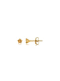 November Birthstone Ear Studs