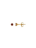 January Birthstone Ear Studs